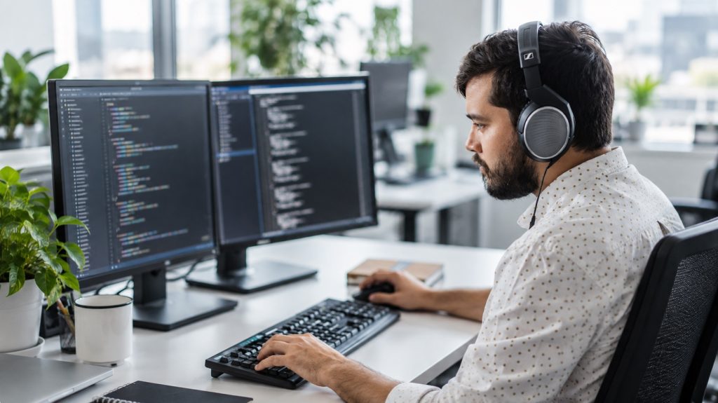 Programista wdrażający sklep internetowy